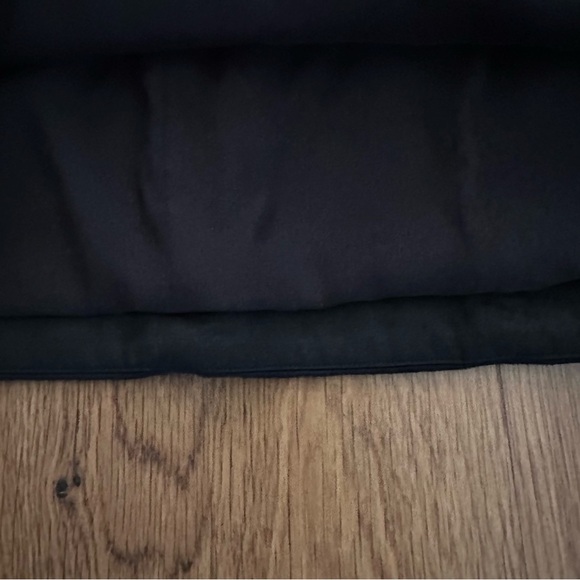 Theory Black Strapless Velvet Mini Dress size 6 LBD Night out party sexy - Picture 6 of 13